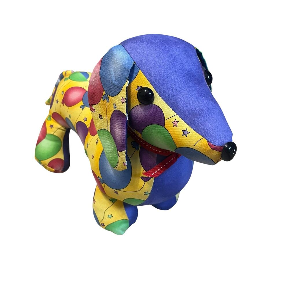Handmade Dachshund Wiener Dog Celebration Balloons Birthday Plush
